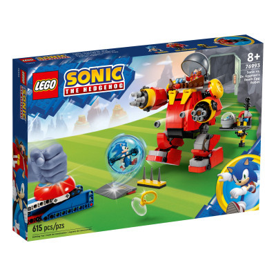 Конструктор Lego Sonic the Hedgehog Сонік проти смертельного робота-яйця доктора Еґмана 615 деталей (769