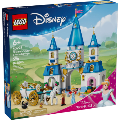 Конструктор Lego Disney Princess Замок Попелюшки й карета (43275)