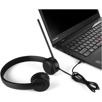 Наушники Lenovo Essential Stereo Headset (4XD0K25030) фото №2