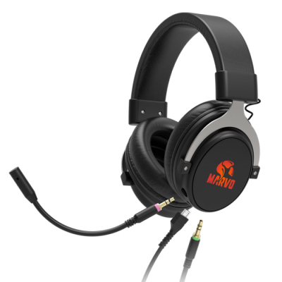 Наушники Marvo HG9052 Red-LED 7.1 Black (HG9052) фото №2