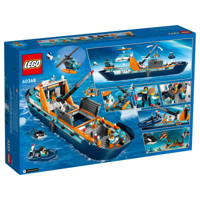 Конструктор Lego City Арктичний дослідницький корабель 815 деталей (60368) фото №10