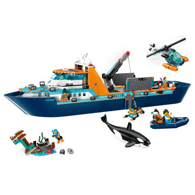 Конструктор Lego City Арктичний дослідницький корабель 815 деталей (60368) фото №3