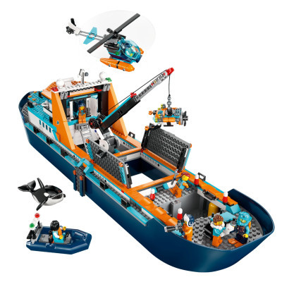 Конструктор Lego City Арктичний дослідницький корабель 815 деталей (60368) фото №4