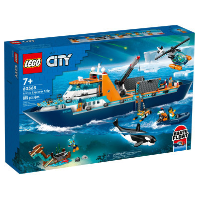 Конструктор Lego City Арктичний дослідницький корабель 815 деталей (60368)