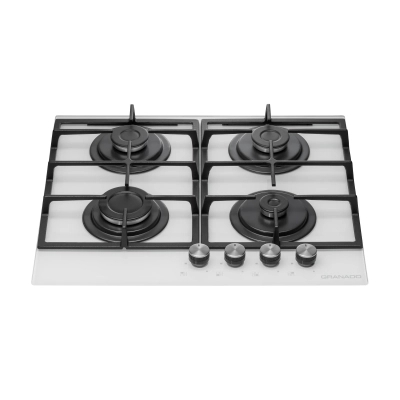 Варильна поверхня GRANADO GGH 62-104 white glass фото №2