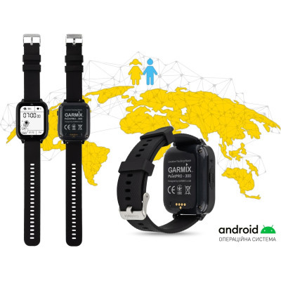 Смарт-годинник GARMIX PointPRO-300 4G/GPS/WIFI/VIDEO CALL BLACK фото №2