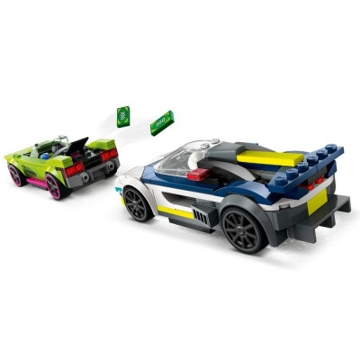 Конструктор Lego City Переслідування маслкара на поліцейському автомобілі 213 деталей (60415) фото №5
