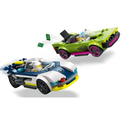 Конструктор Lego City Переслідування маслкара на поліцейському автомобілі 213 деталей (60415) фото №6