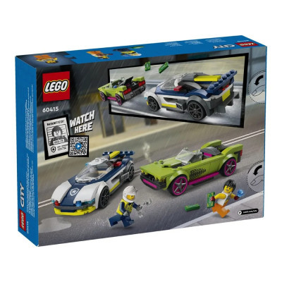 Конструктор Lego City Переслідування маслкара на поліцейському автомобілі 213 деталей (60415) фото №8