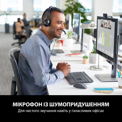 Наушники Logitech H390 (981-000406) фото №2