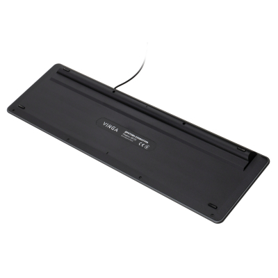 Клавіатура Vinga KB735 black-grey фото №7