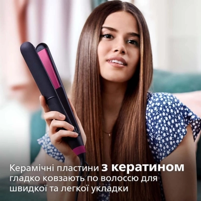 Щипці для вирівнювання волосся Philips BHS375/00 фото №6