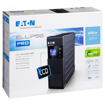 Источник бесперебойного питания Eaton Ellipse PRO 650 DIN (9207-43388) фото №5