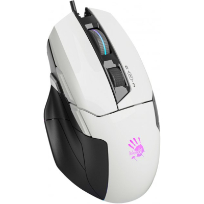 Комп'ютерна миша A4Tech W70 Max Bloody (Panda White) фото №2