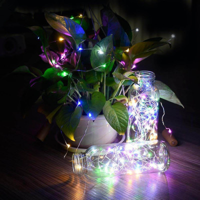 Гірлянда Colorway пробка для бутылки на батарейках LED 20/2М (5шт/уп) цветная (CW-GC-20L2BMC) фото №12