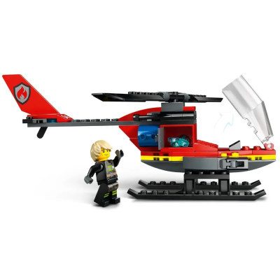 Конструктор Lego City Пожежний рятувальний гелікоптер 85 деталей (60411) фото №5