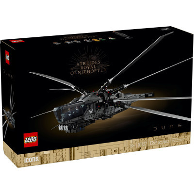 Конструктор Lego Icons Дюна. Королівський орнітоптер Атрідів 1369 деталей (10327)