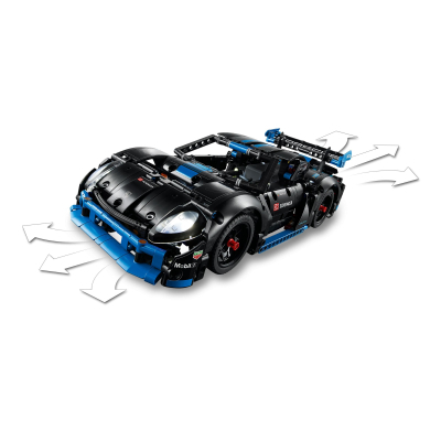 Конструктор Lego Technic Автомобіль для перегонів Porsche GT4 e-Performance (42176) фото №5