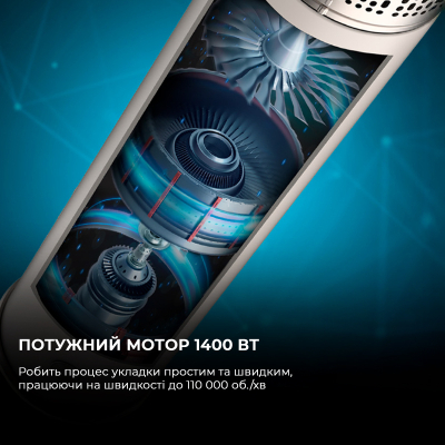 Стайлер для волосся Cecotec Bamba CeramicCare 14in1 AirGlam Champagne (CCTC-00252) фото №5