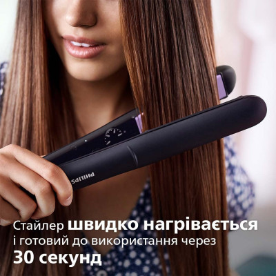 Щипці для вирівнювання волосся Philips BHS377/00 фото №11