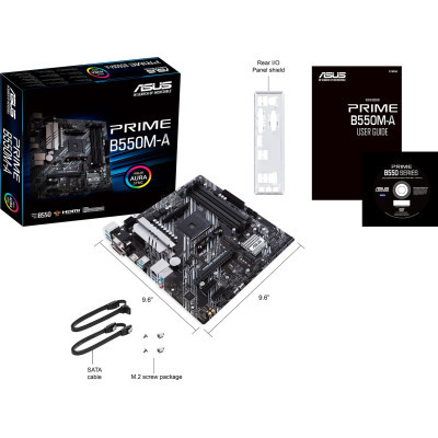 Материнская плата Asus PRIME B550M-A фото №5