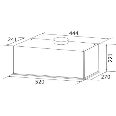 Вытяжки GRANADO Palamos 3603-1200 black LINE (GCH516311L) фото №7