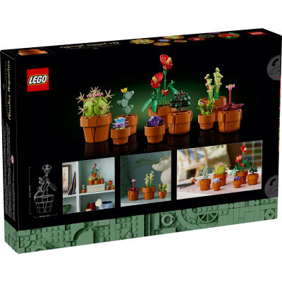 Конструктор Lego Icons Мініатюрні рослини 758 деталей (10329) фото №10