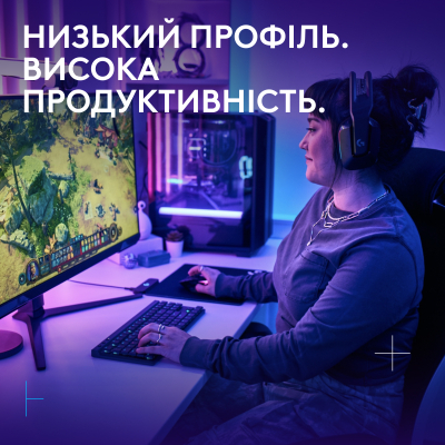 Клавиатура Logitech G515 TKL Lightspeed Tactile Bluetooth UA Black (920-012538) фото №2