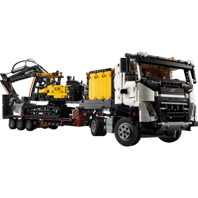 Конструктор Lego Technic Вантажівка Volvo FMX і Електричний екскаватор EC230 (42175) фото №2