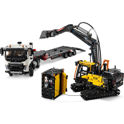Конструктор Lego Technic Вантажівка Volvo FMX і Електричний екскаватор EC230 (42175) фото №4