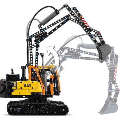 Конструктор Lego Technic Вантажівка Volvo FMX і Електричний екскаватор EC230 (42175) фото №5