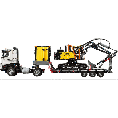 Конструктор Lego Technic Вантажівка Volvo FMX і Електричний екскаватор EC230 (42175) фото №8