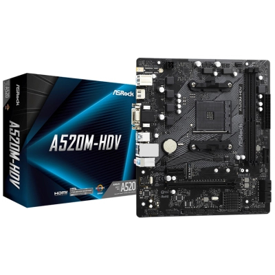 Материнская плата ASRock A520M-HDV фото №2