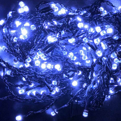 Гірлянда Colorway штора водопад 3x3м 300LED 220V синяя (CW-GW-300L33VWFBL) фото №3