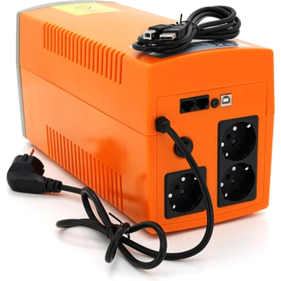Источник бесперебойного питания Makelsan Lion1200VA (720W) (LionUPS1200kVA) фото №2