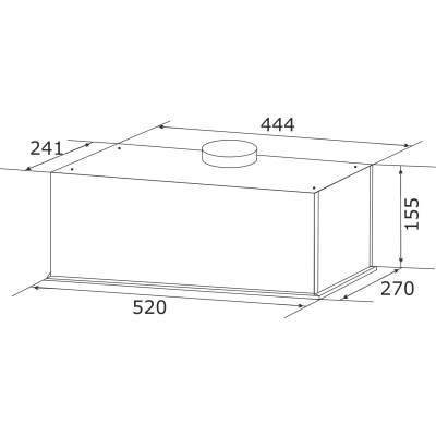 Вытяжки GRANADO Palamos 3603-700 black LINE (GCH496311L) фото №7