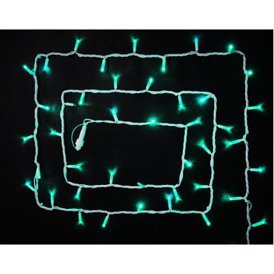 Гирлянда Delux STRING flash 100LED 10 м зелений/білий IP44 EN (90012969)
