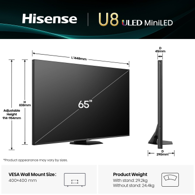 Телевизор Hisense 65U8Q фото №5