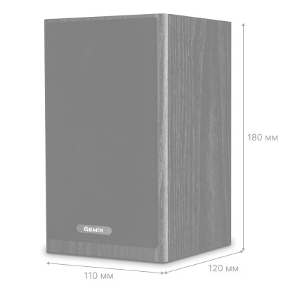 Акустическая система Gemix TF-5 Black фото №6