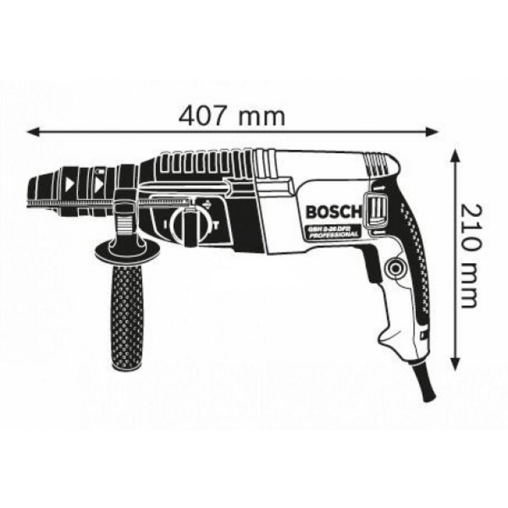 Перфоратор Bosch GBH2-26DFR (0.611.254.768) фото №3