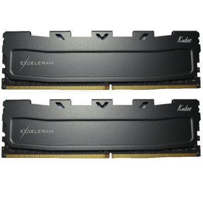 Модуль пам'яті для комп'ютера Exceleram DDR3L 16GB (2x8GB) 1600 MHz Black Kudos  (EKBLACK3161611LAD)