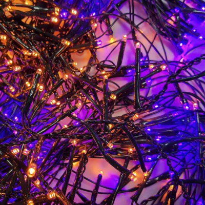 Гирлянда YES! Fun 100 LED, оранжевый фиолет. 5м, 8 режимов (801178) фото №3