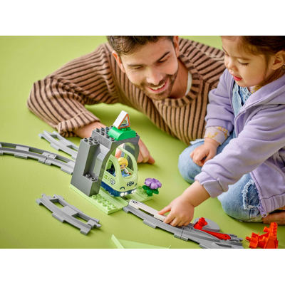 Конструктор Lego DUPLO Town Додатковий набір. Залізничний тунель і колії (10425) фото №10