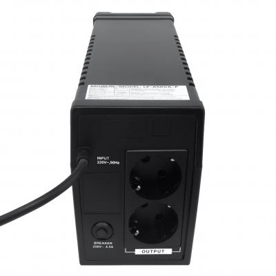 Джерело безперебійного живлення LogicPower 650VA-P  (1879) фото №3