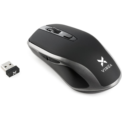 Компьютерная мыш Vinga MSW-909 Silent black-grey фото №3