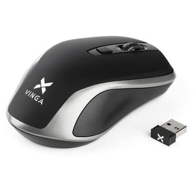 Компьютерная мыш Vinga MSW-909 Silent black-grey фото №6