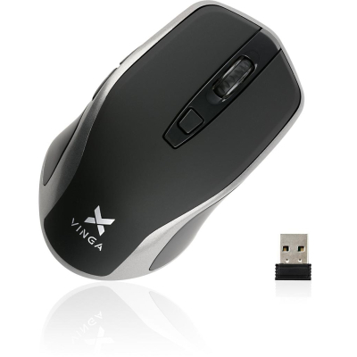 Компьютерная мыш Vinga MSW-909 Silent black-grey фото №9