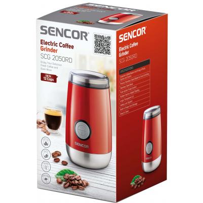 Кофемолка Sencor SCG 2050 RD (SCG2050RD) фото №5