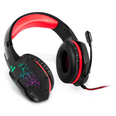 Навушники REAL-EL GDX-7750 Black-Red фото №6
