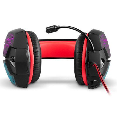 Навушники REAL-EL GDX-7750 Black-Red фото №7